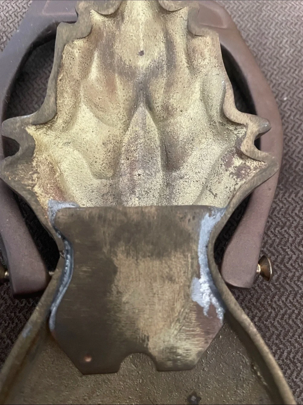 Welcome Pineapple Door Knocker - Antique Brass